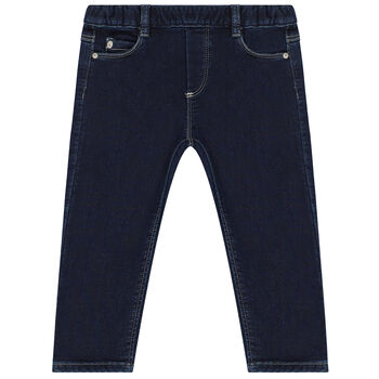 Younger Boys Blue Denim Trousers