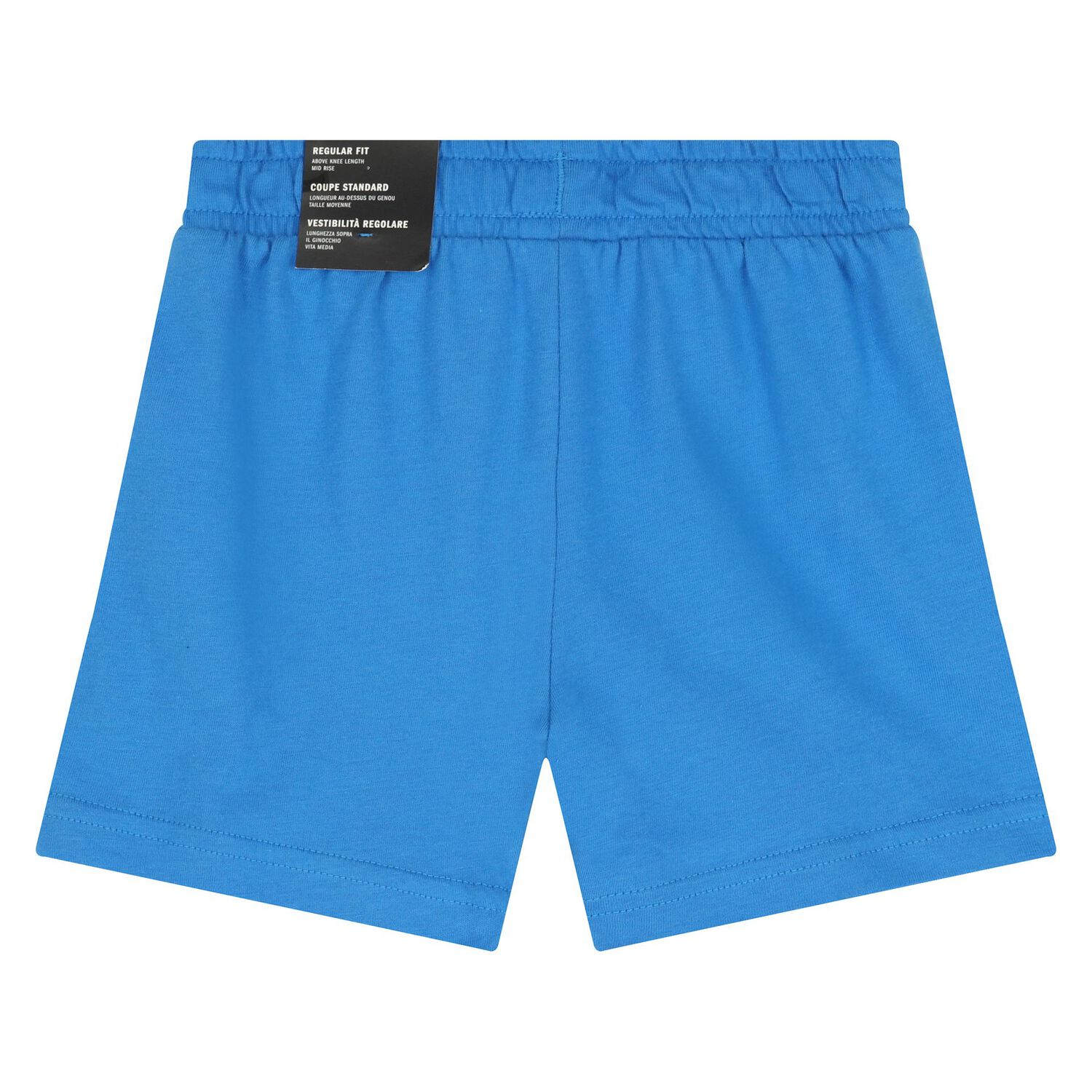 Younger Boys Blue Marvel Shorts Set, 1, hi-res