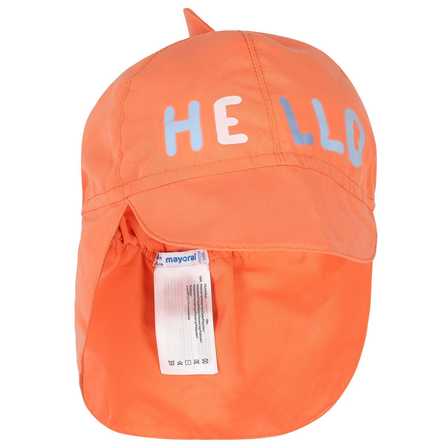 Younger Boys Orange Shark Swim Shorts Set, 3, hi-res