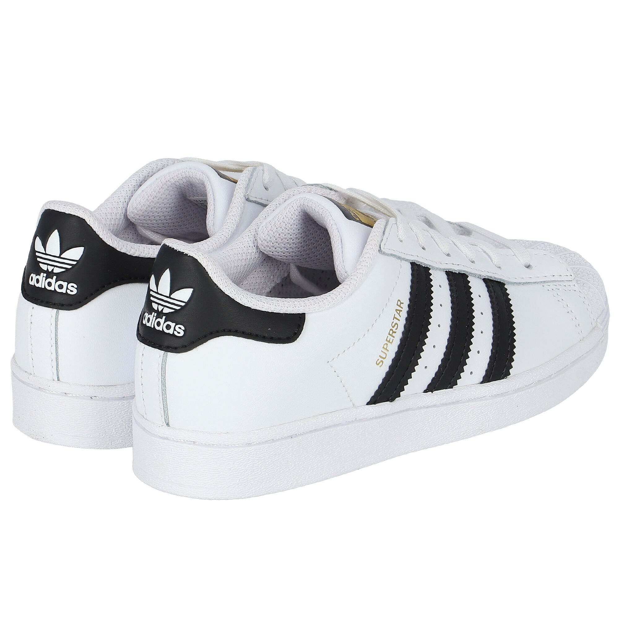 Adidas Kids White Superstar Trainers Junior Couture USA