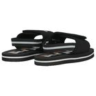 Boys Black Logo Sandals , 1, hi-res
