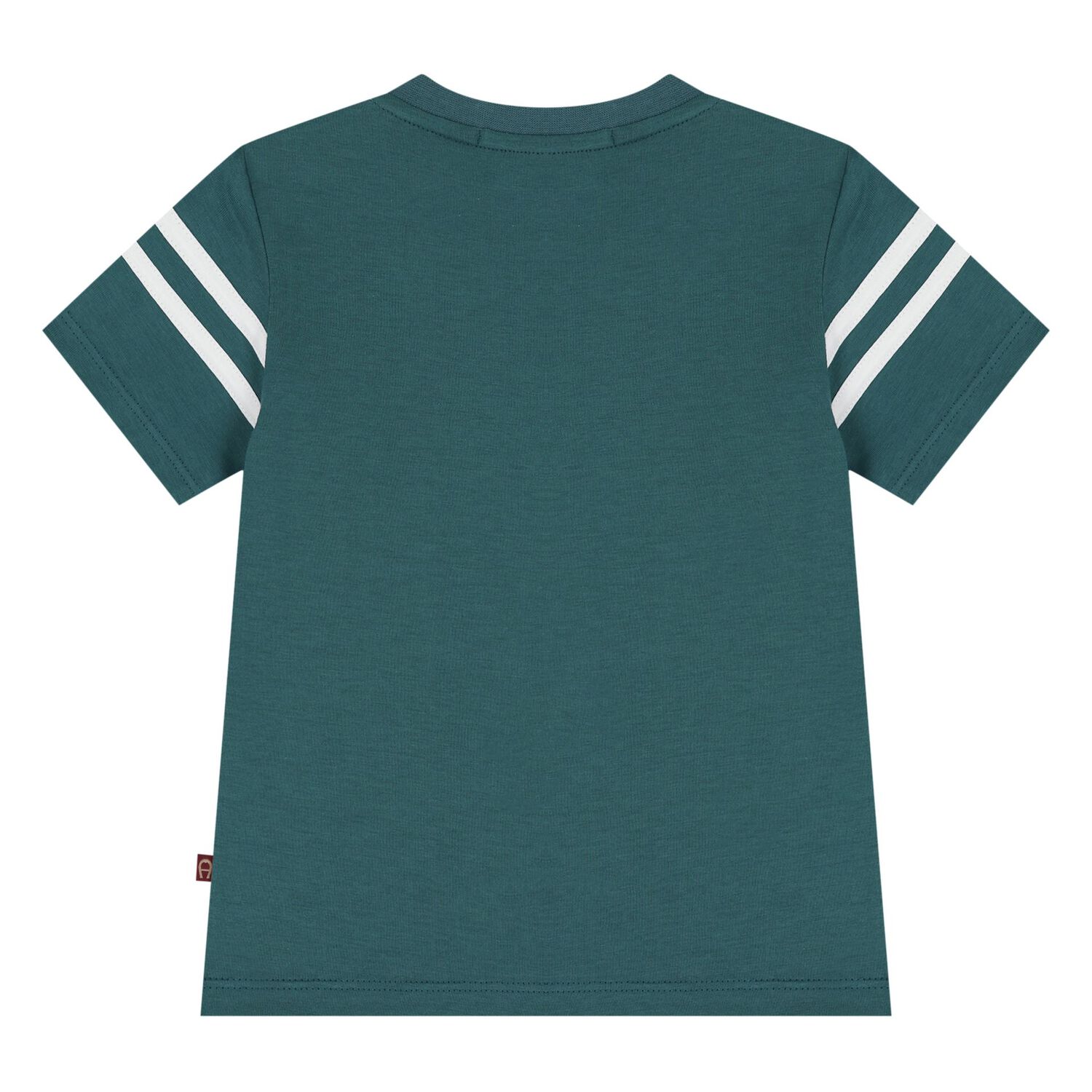Younger Boys Green Logo T-Shirt , 2, hi-res