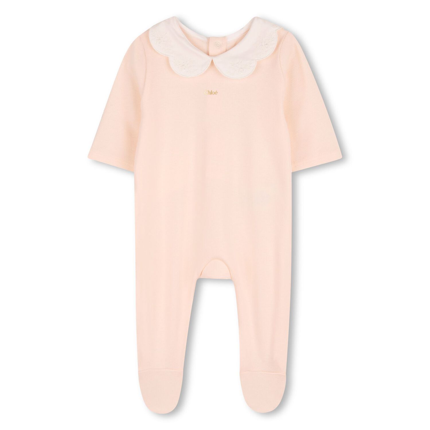 Baby Girls Pink & White Logo Babygrow Gift Set, 1, hi-res