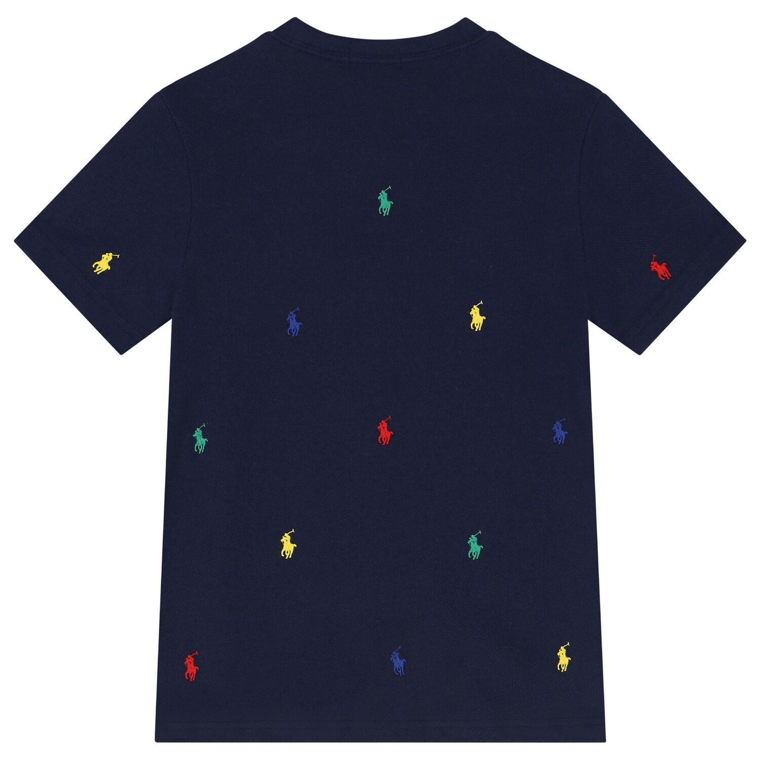 Boys Navy Blue Logo T-Shirt, 1, hi-res image number null