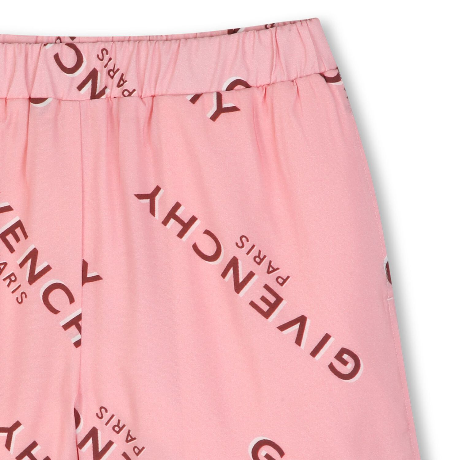 Girls Pink Logo Shorts Set, 1, hi-res