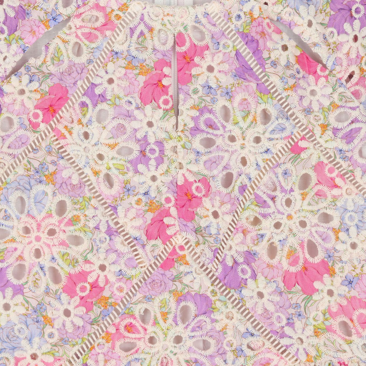 Girls Pink & Purple Floral Dress, 1, hi-res image number null