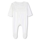 Baby Girls White Broderie Anglaise Babygrow Gift Set, 1, hi-res