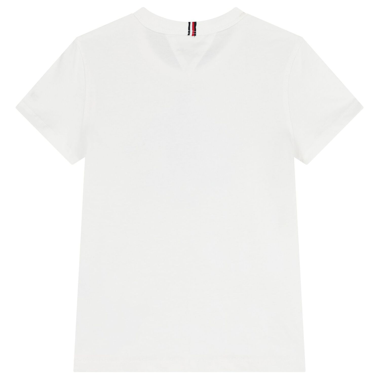 Boys White Logo T-Shirt, 3, hi-res image number null
