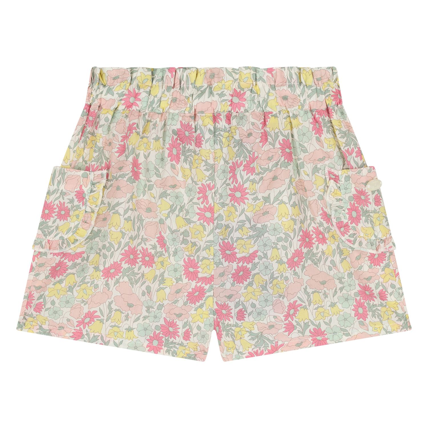 Younger Girls Pink Liberty Ruffled Skirt , 1, hi-res