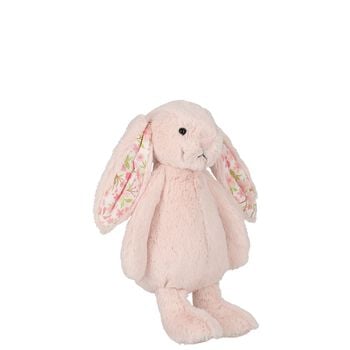 Pink Bunny Cherry Blossom Soft Toy ( 15CM )