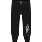 Boys Beige & Black Logo Geo Map Tracksuit, 1, hi-res