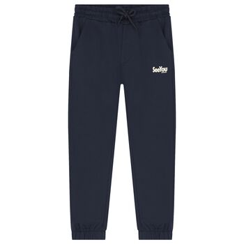 Boys Navy Blue Joggers