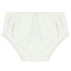 Younger Girls White Sequin Dress Set, 1, hi-res