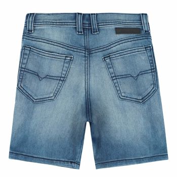 Girls Blue Denim Shorts