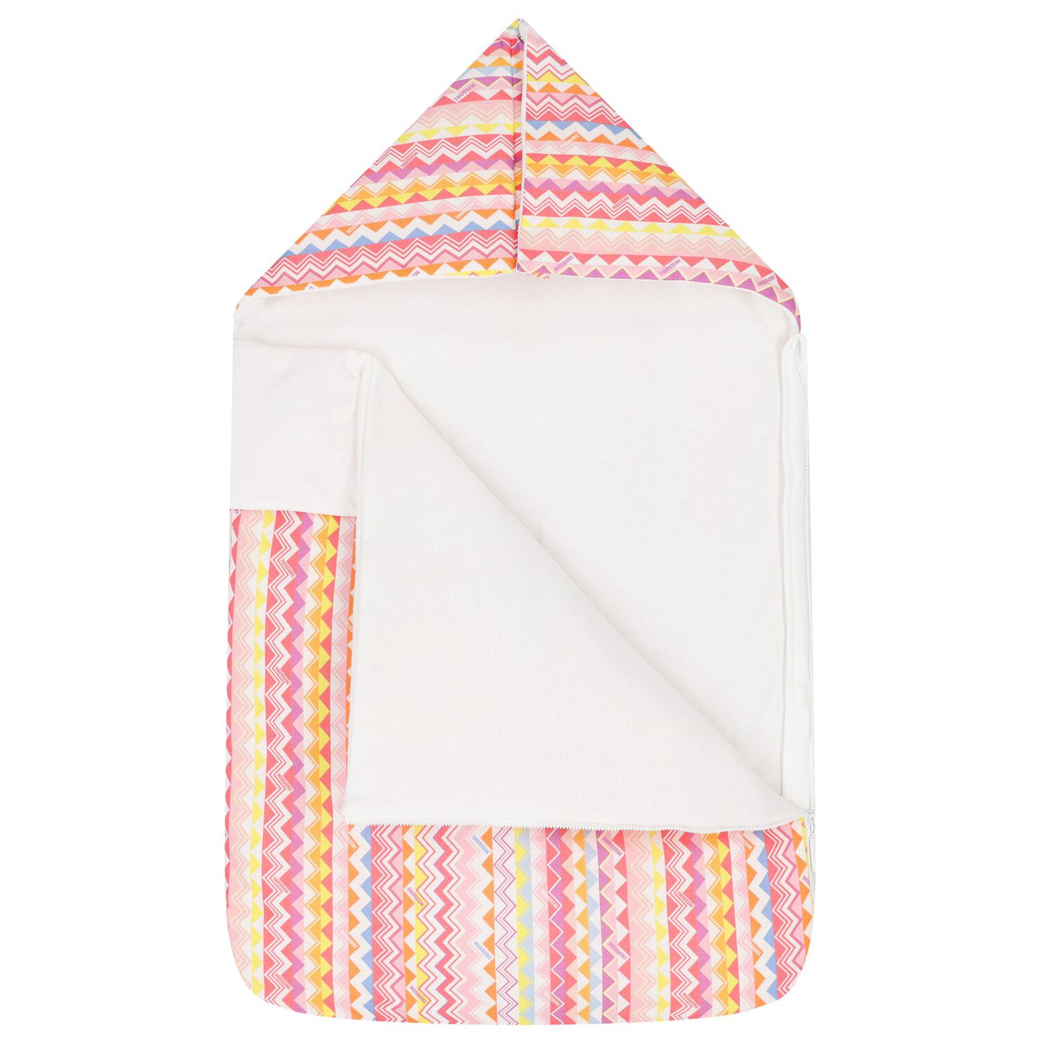 Baby Girls Multi-Coloured Zig Zag Logo Nest, 1, hi-res