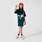 Girls Green Minnie Mouse Disney Bag Dress, 1, hi-res