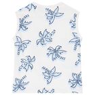 طقم شورت باللون الأزرق والأبيض و الكحلى للأولاد, 2, hi-res