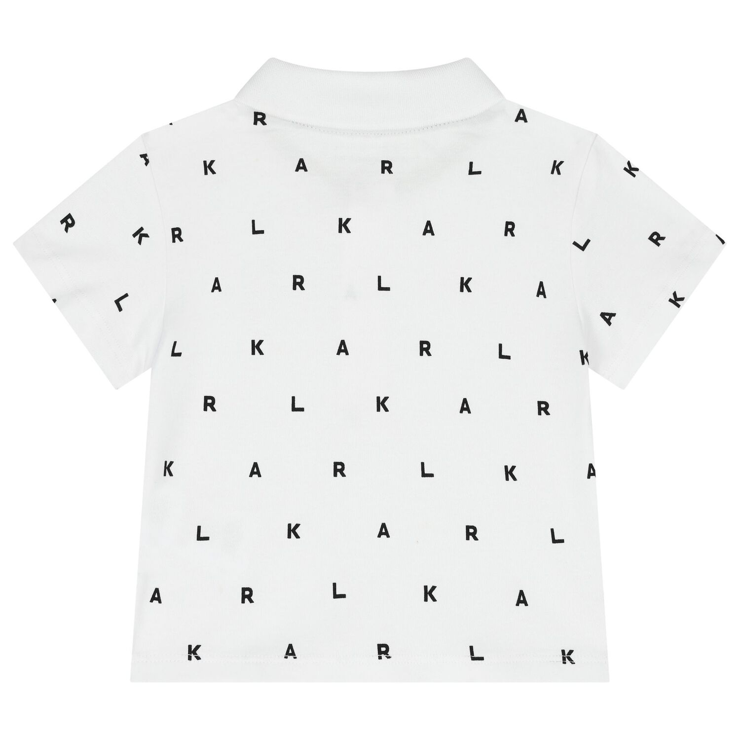 Boys White & Beige Logo Shorts Set, 1, hi-res image number null