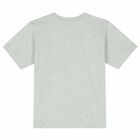 Grey Cotton Logo T-Shirt, 1, hi-res