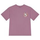 Girls Purple Horseshoe T-Shirt, 1, hi-res
