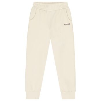 Ivory Logo Joggers