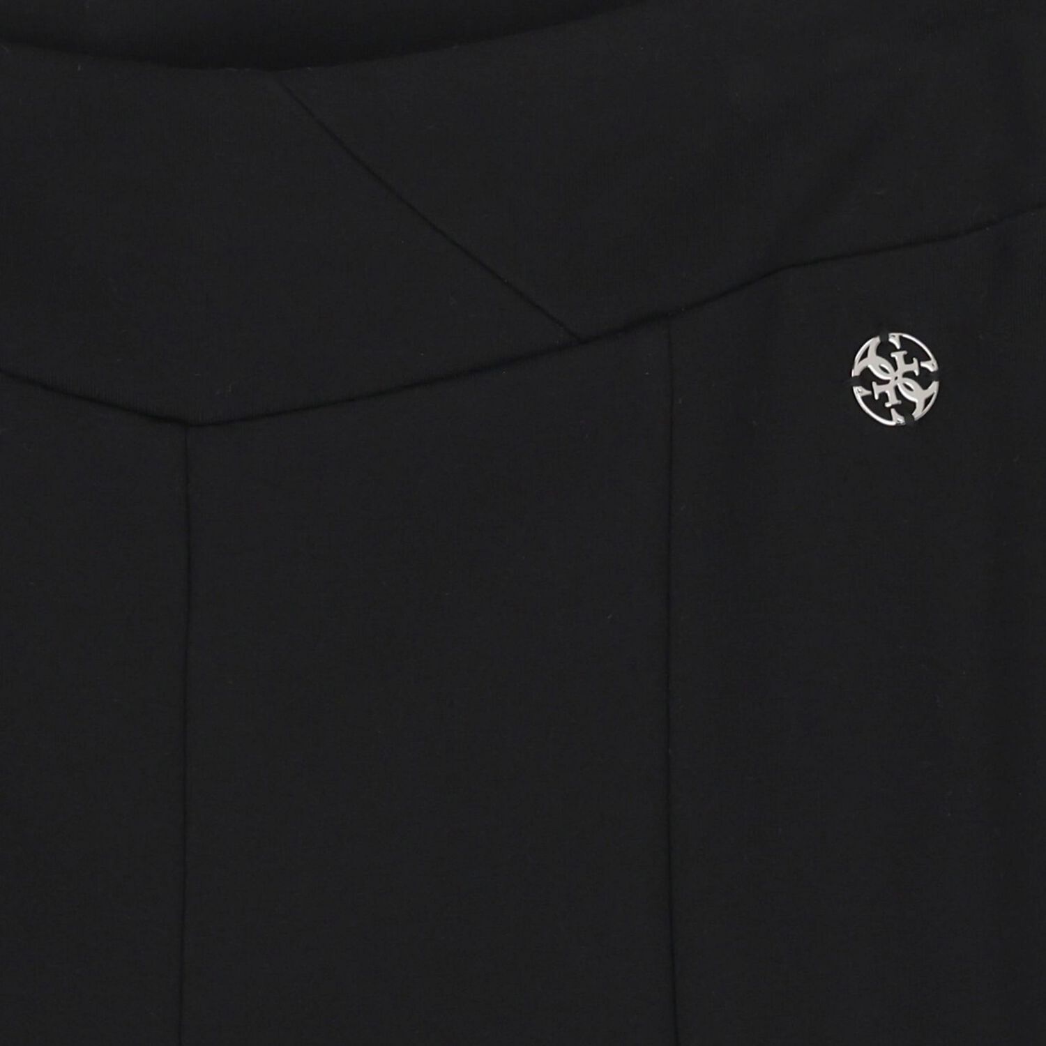 Girls Black Logo Leggings, 2, hi-res image number null