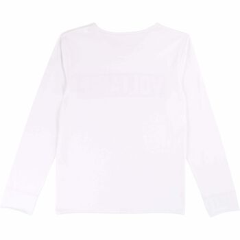 Boys White Logo Top