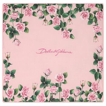 Baby Girls Pink Roses Blanket
