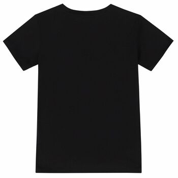 Boys Black Logo T-Shirt