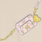 سويت شيرت بحقيبة كروس بودي باللون البيج للبنات, 1, hi-res