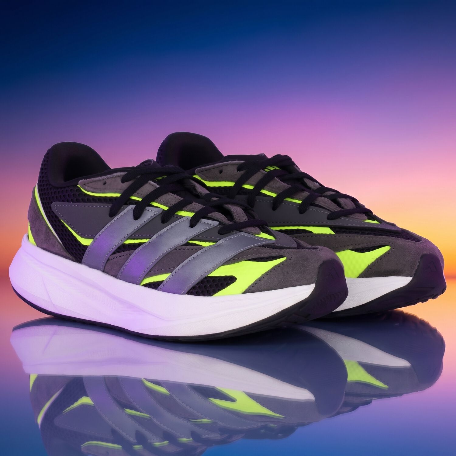 Grey Lightblaze Trainers, 1, hi-res