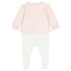 طقم ملابس أطفال زهري زهري للبنات, 1, hi-res