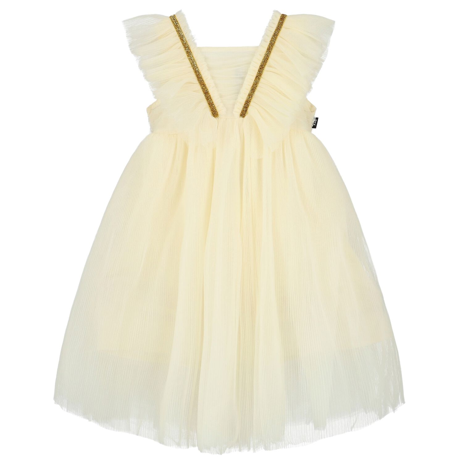 Girls Ivory Tulle Dress, 1, hi-res image number null