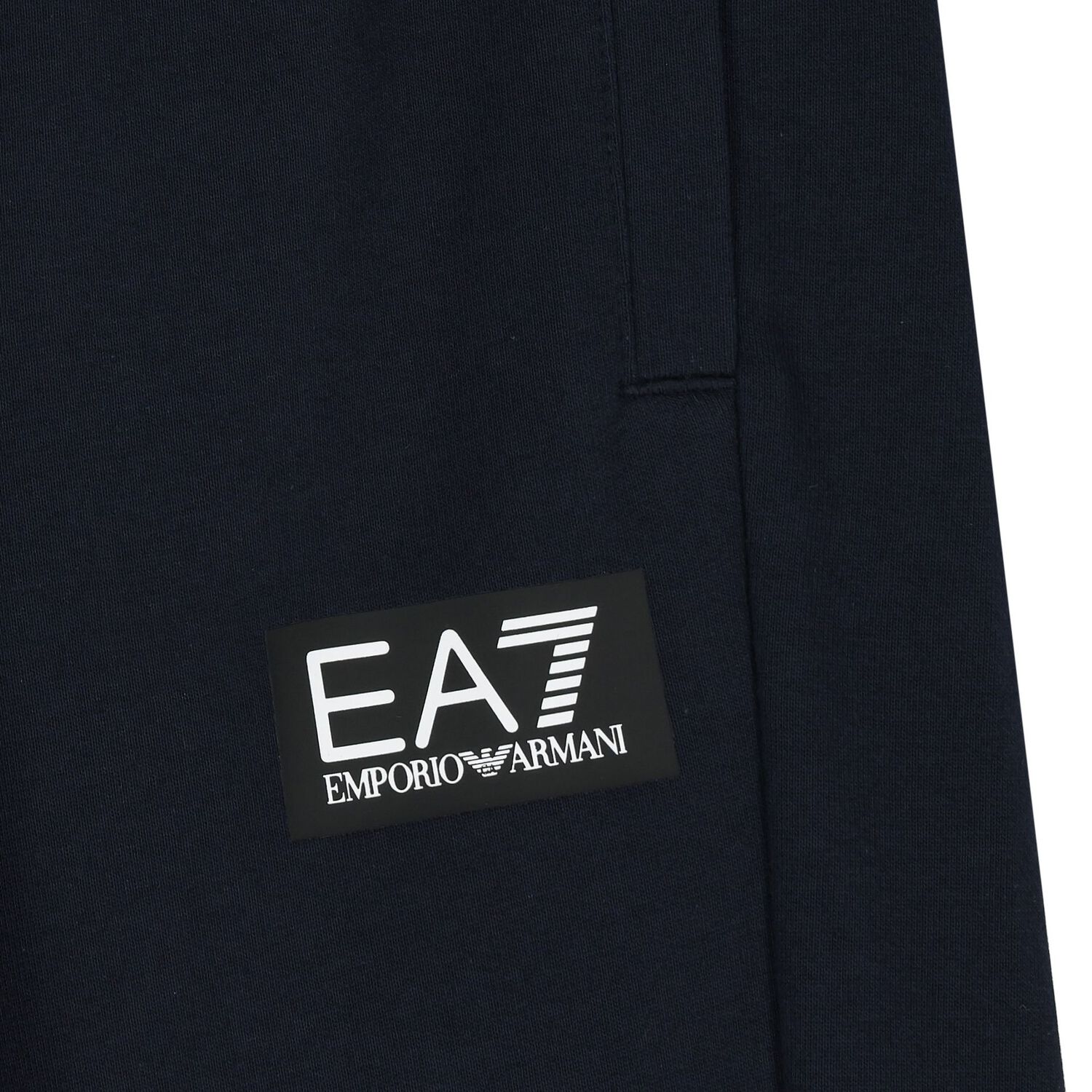 Boys Navy Blue Logo Joggers, 2, hi-res image number null