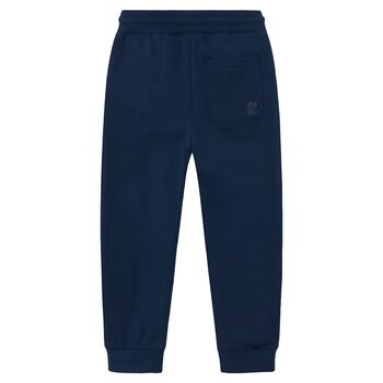 Boys Navy Blue Joggers