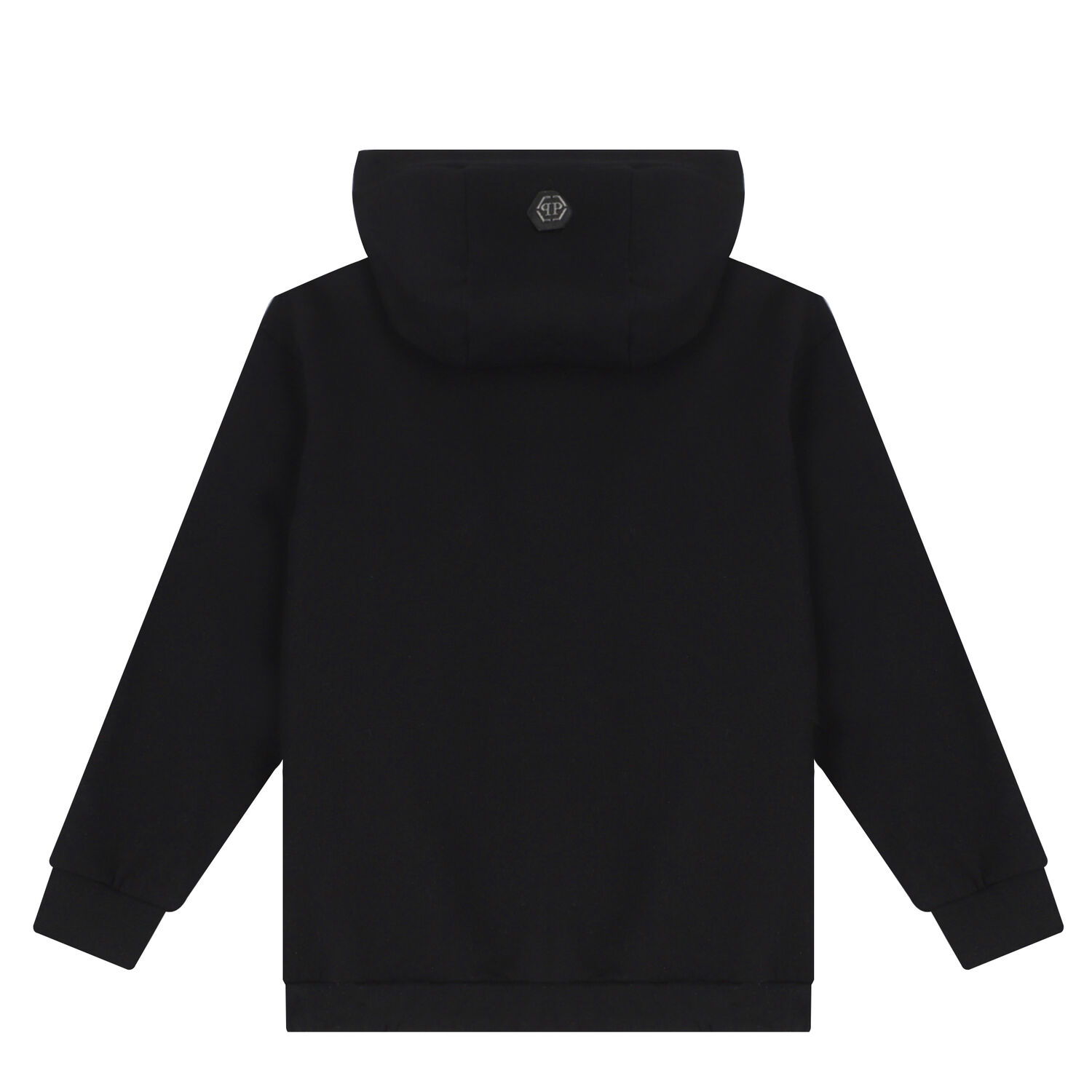 Girls Black Teddy Logo Hooded Top, 1, hi-res image number null