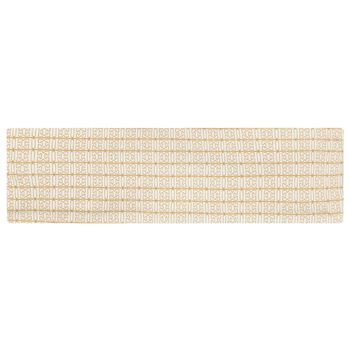 Baby Girls Ivory & Gold Logo Headband