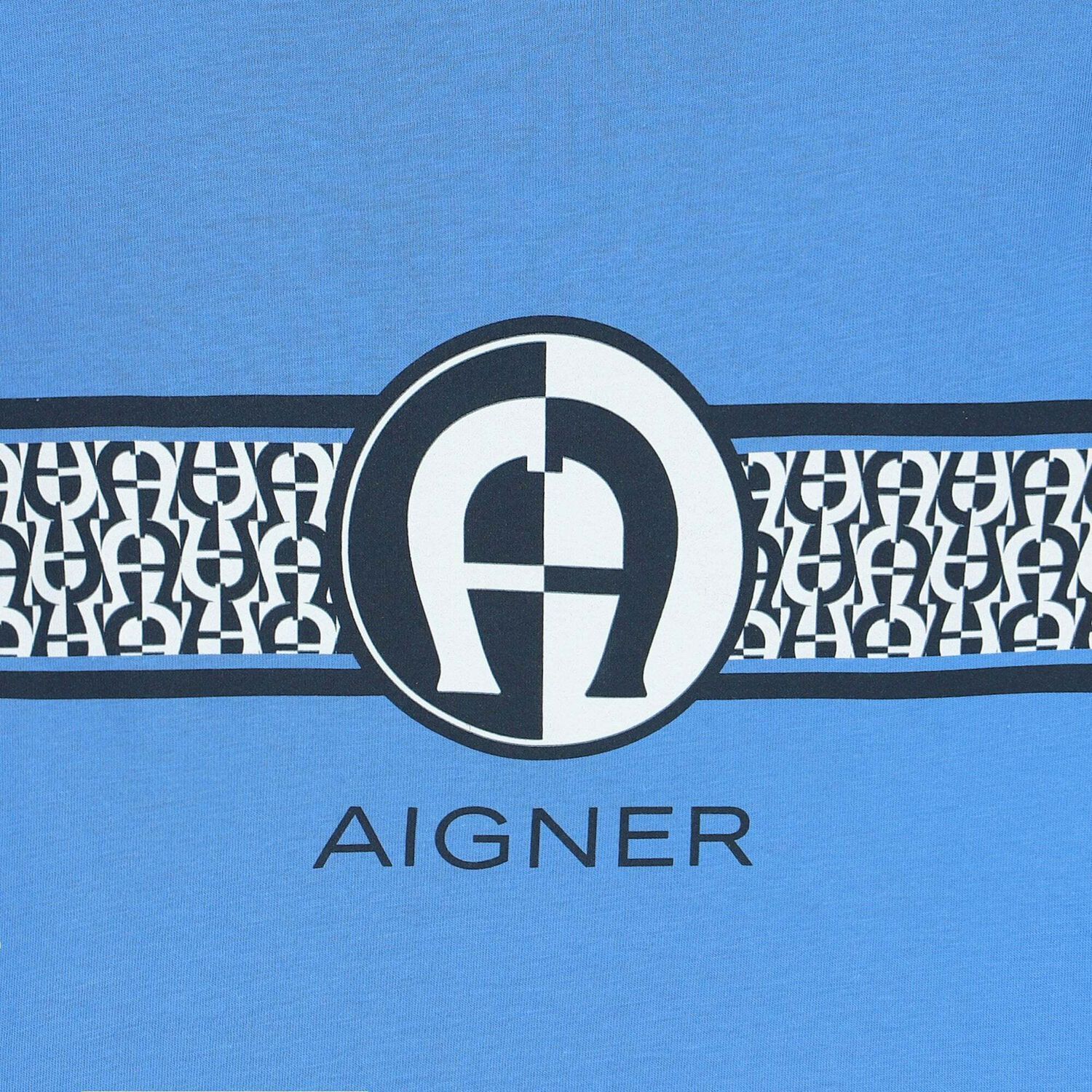 Boys Blue Logo Long Sleeve Top, 1, hi-res image number null