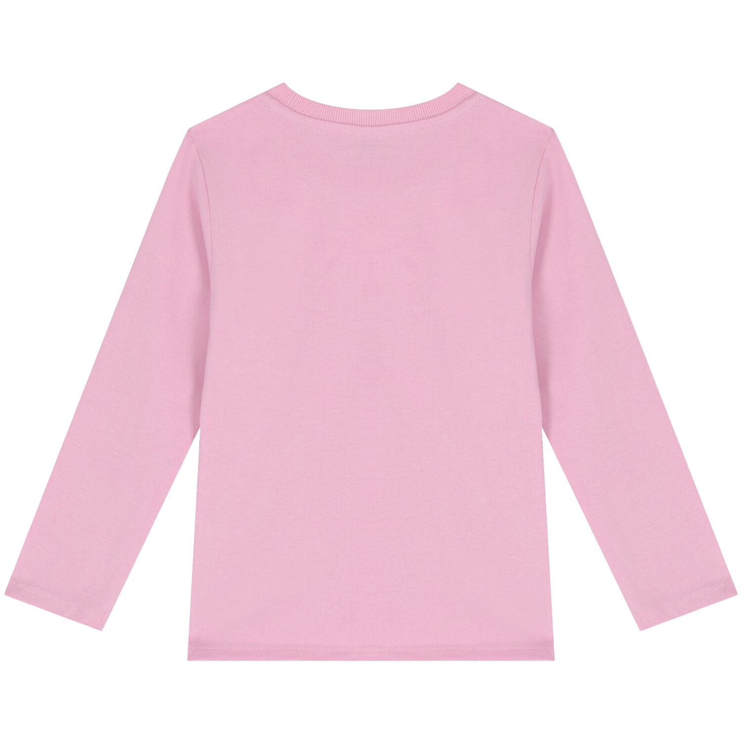 Girls Pink Varsity Tiger Long Sleeve Top, 1, hi-res