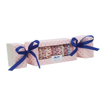 Girls Pink Scrunchie Christmas Cracker