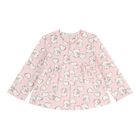 طقم رياضي للبنات باللون الأبيض والوردي ( 3 قطع ) , 1, hi-res