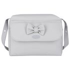 Grey Bow Baby Changing Bag, 2, hi-res