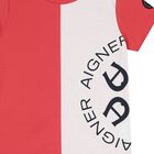 Boys Red & White Logo T-Shirt, 3, hi-res