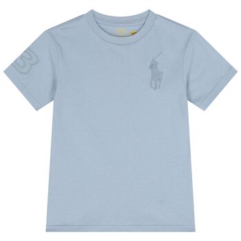 Boys Blue Logo T-Shirt