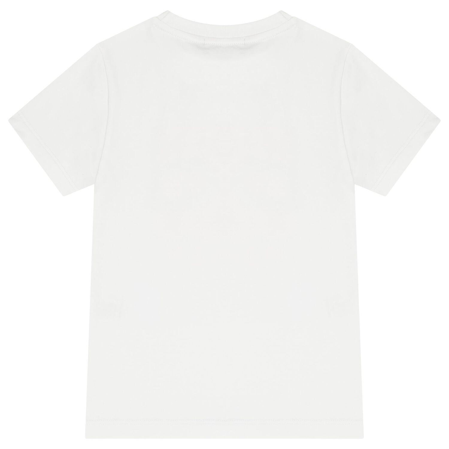 Girls White & Pink Logo T-Shirt, 1, hi-res