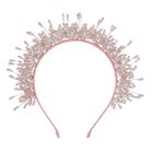 Girls Pink Embellished Headband, 1, hi-res