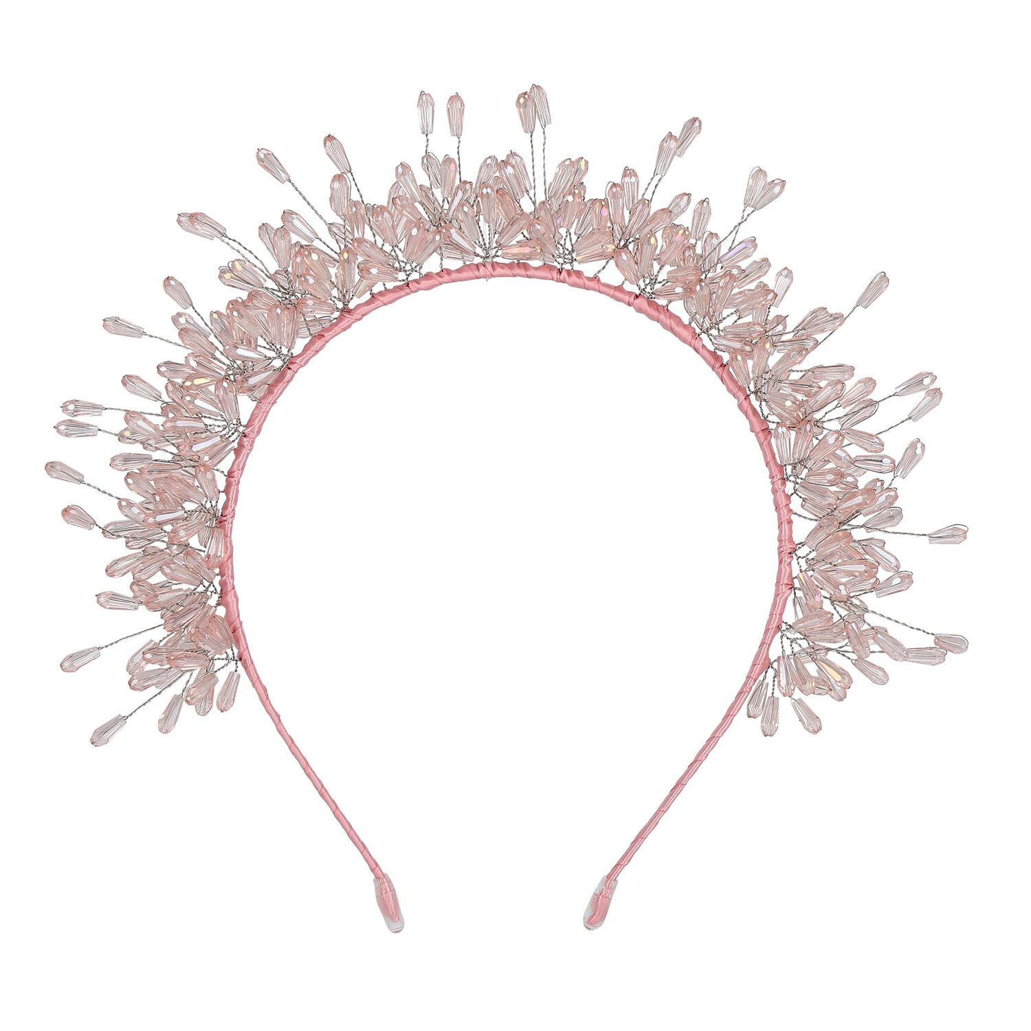 Girls Pink Embellished Headband, 1, hi-res image number null