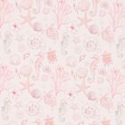 Baby Girls Pink Coral Shells Blanket, 1, hi-res