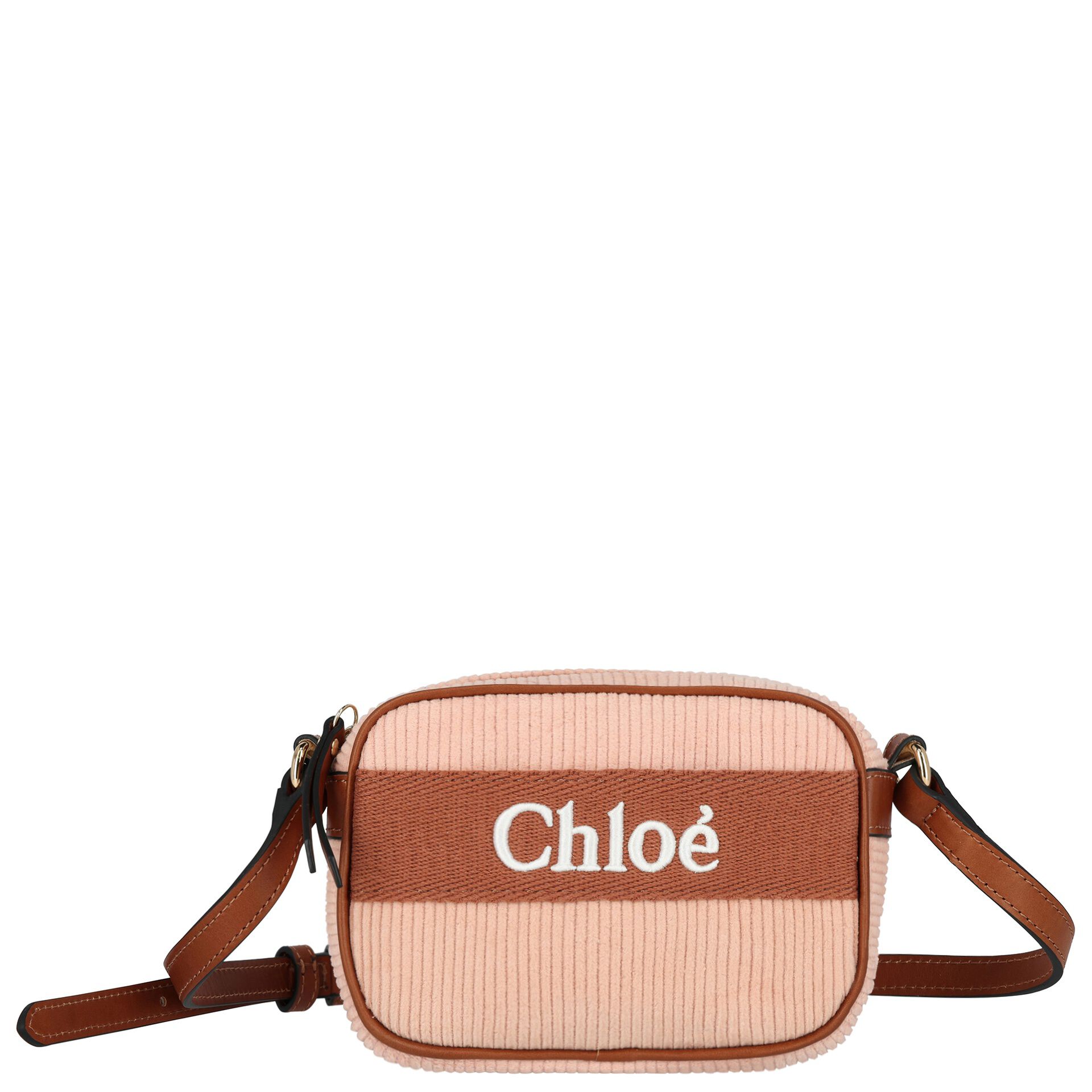 CHLOE Girls Pink Logo Handbag | Junior Couture Oman