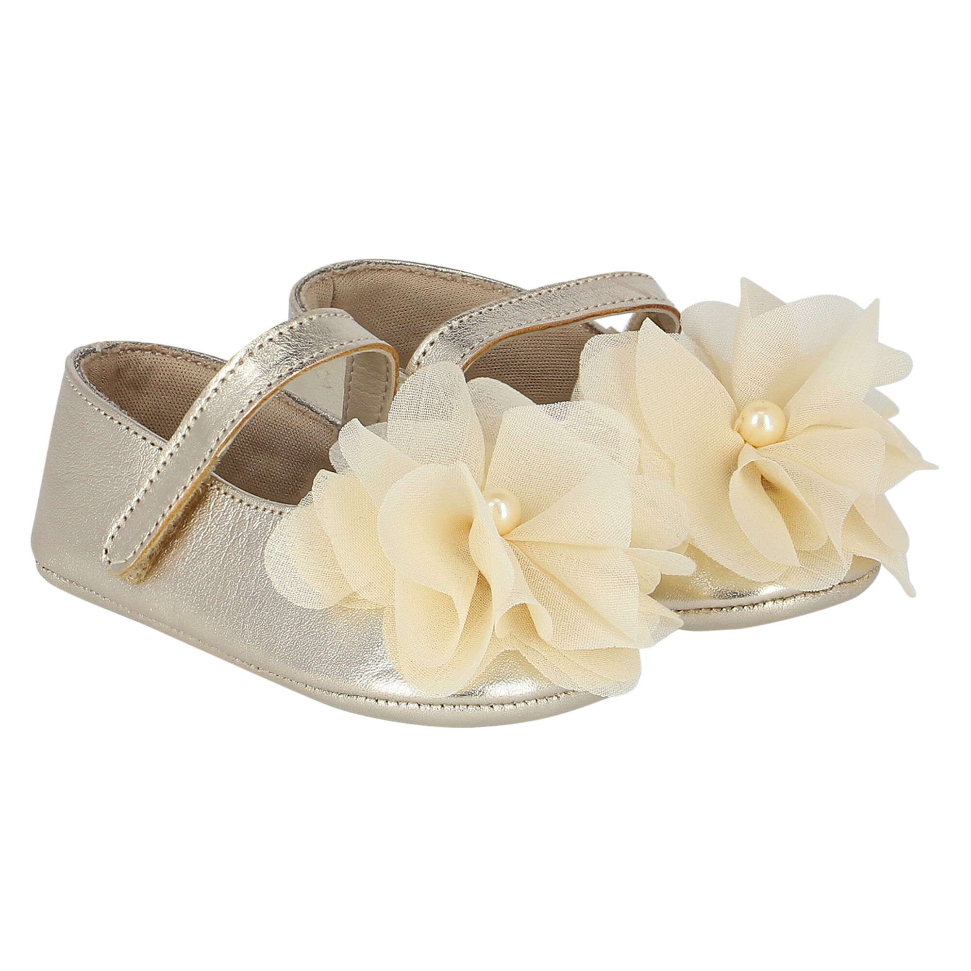 Gold flower girl shoes outlet